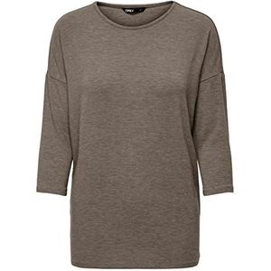ONLY Dames Onlglamour 3/4 Top Jrs Noos Sweater, Falcon/detail: gemêleerd