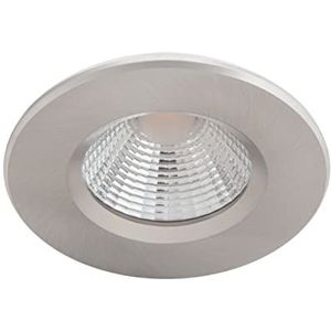 Philips Led-dive badkamerspot, dimbaar, warmwit, 2700 K, 5,5 W, IP65, voor badkamer en keuken, zilver