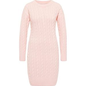 myMo Gebreide damesjurk Blond, roze, XL/XXL, roze, XL-XXL, Roze