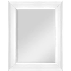 MCS 20450 spiegel met frame, 54 x 69 cm, wit, 39 x 54 cm