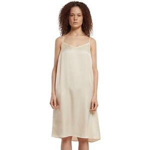 Urban Classics Robe slip en viscose et satin pour femme, Sable blanc, 5XL