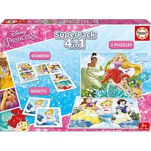 Educa Borrás 17198.0 Educa Super Pack Disney Prinsessen