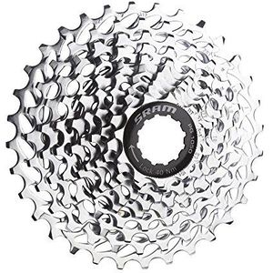 Sram Pg-1050 cassette en tandwiel, 17 x 17 x 6 cm, zilverkleurig