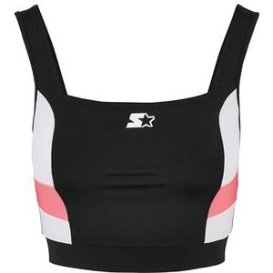 Starter Sport Top - Arrow Colorblock zwart/roze