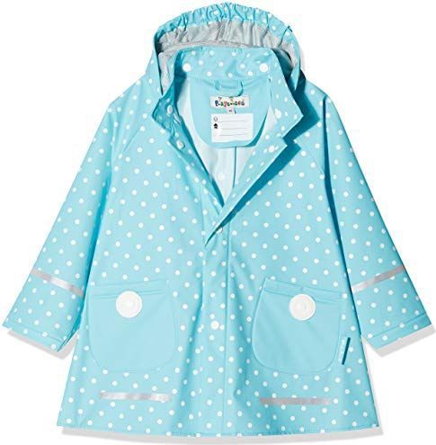 Playshoes Regenmantel Punkte Uniseks kinderjas, 1 stuk, Blauw (Navy 11)