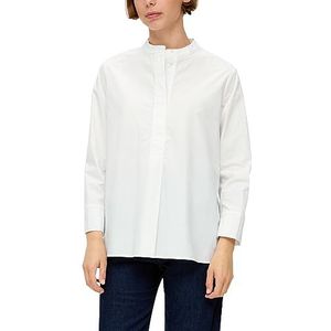 s.Oliver Blouse met lange mouwen dames blouse met lange mouwen, Wit