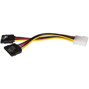 CAVO LINK SPLITTER 1 x MOLEX MASCHIO 2 x SATA FEMMINA 15 cm