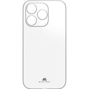 Black Rock - Coque de protection fine pour Apple iPhone 14 Pro, résistante aux rayures, translucide, fine et transparente (transparente)