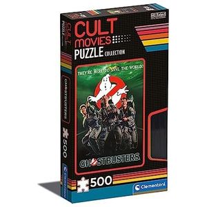 Clementoni - 35153 - Cult Movies Ghostbusters puzzel - 500 stukjes - puzzel voor volwassenen, entertainment voor volwassenen - Made in Italy