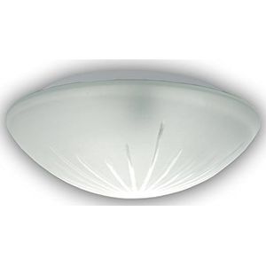 Niermann Standby Plafondlamp E14 20x8 cm glas gesatineerd gepolijst A++ tot E 53520