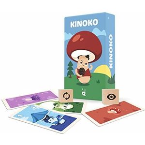 Kinoko: Aufgepasst beim Pilze sammeln - Design sterk kaartspel voor 2-4 spelers vanaf 7 jaar