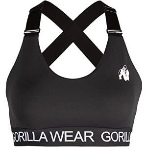 GORILLA WEAR Colby Bra Sportbeha voor dames, SCHWARZ