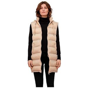 Vila Vitrish New Padded S/L Vest Noos, Cement