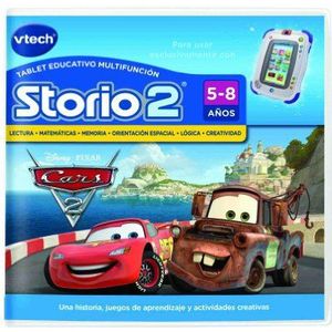 VTech - Other License Pixar^Disney educatief tablet-spel, Storio, Cars (80-230122), meerkleurig, 15,7 x 13,5 x 2,0 (3480-230122)