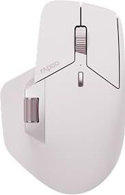 Rapoo MT760M 4000 DPI draadloze muis milieuvriendelijke sensor ergonomische oplaadbare batterij PC & Mac roze