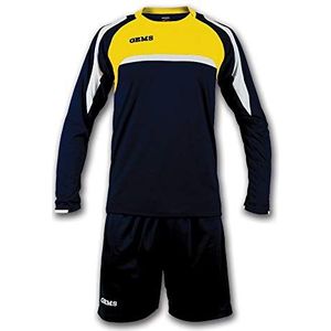 GEMS Vermont voetbalset voor heren, Blauw/Geel