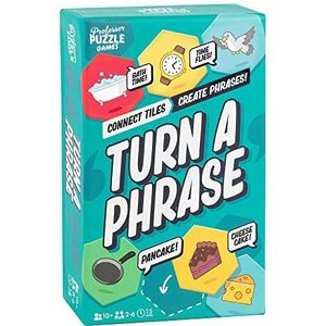 Professor Puzzle | Turn A Phrase | Strategiespel | Vanaf 10 jaar | 2-6 spelers | 15 minuten speeltijd