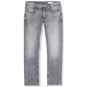 s.Oliver Lange jeans, regular fit, lang, klassieke snit, grijs/zwart, 32/34 voor heren, grijs.