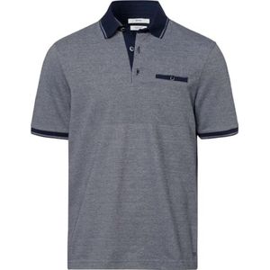 BRAX Style Pieter Easy Care Structure poloshirt voor heren, Zee