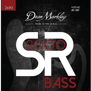 Dean Markley DM2690 Sr2000 snaren voor basgitaren, maat 47-107