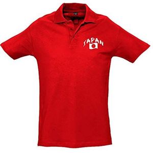Supportershop Rugby Georgie poloshirt Rugby Georgie Unisex, Rood