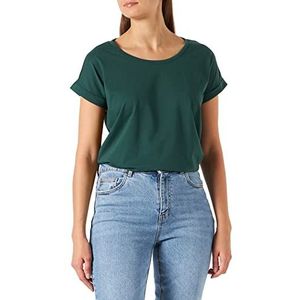 Vila Vidreamers New Pure Su-noos T-shirt voor dames, Pineneedle