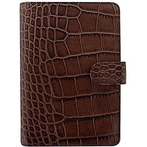 Filofax Organizer 26016 Classic persoonlijke Croc, Chestnut