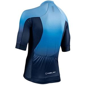 Nalini Bas Speed Jersey T-shirt voor heren, Lichtblauw/Blauw