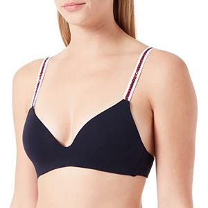 Tommy Hilfiger Triangel-beha voor dames, ongevoerd, Desert Sky