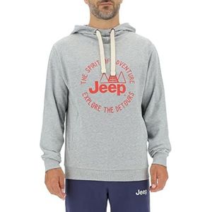 Jeep J Jeep Print Hoodie voor heren - The Spirit Of Adventure - Ontdek de Detours - J22w Long Mesh Heren