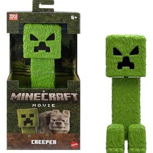 Mattel Minecraft Creeper actiefiguur om te verzamelen, geïnspireerd op Minecraft: The Film, JFR66, JFR66