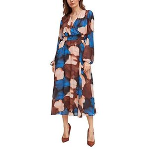 Comma Zakelijke jurk voor dames, 87b2 cinnamon