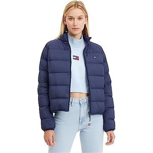 Tommy Jeans Lichtgewicht donsjack Tjw Dw0dw14929 Gewatteerde damesjassen, Blauw (Twilight Navy)