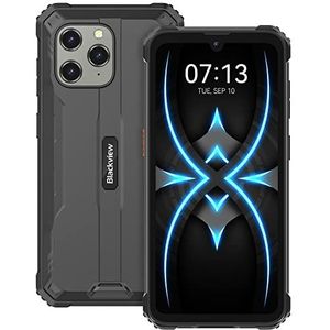 Blackview BV5300Pro Onbreekbare mobiele telefoon Android 12, 7 GB + 64 GB ROM/SD-1TB, 6580 mAh batterij, 13 MP + 5 MP camera, 6,1 inch HD + onbreekbare smartphone, Dual SIM/Face ID/GPS/2 jaar garantie