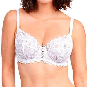 Sans Complexe Dames Arum Soutien Gorge Classique Armatures BH, Petunia Rose, Wit, 100C