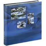 Hama 'Singo' fotoalbum (groot album, 30 x 30 cm, 100 pagina's, voor 400 foto's in 10 x 15 cm formaat) aqua