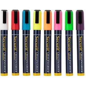 Illumigraph marker voor schrijfgerei en tekeningen, markeerstiften voor kantoorbenodigdheden, fijne punt, kleuren: wit, roze, rood, oranje, geel, groen, blauw, paars. Punt: 2 x 6 mm