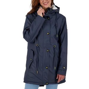 Deproc Active Friesennerz Ankerglut Halifax Regenjas voor dames, Navy Blauw