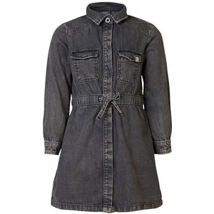 Noppies Amelia Robe à manches longues pour fille, Grey Denim - P328, 140