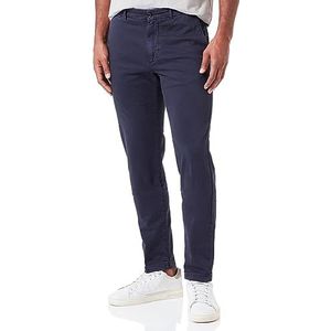 Replay Pantalon chino Brad coupe droite pour homme, Bleu marine 088, 30W / 32L