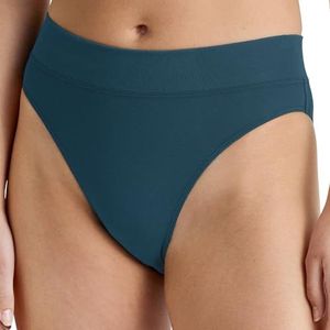 CALIDA Elastische slip voor dames, Diep petrol blauw