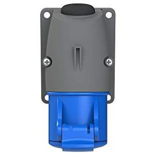 ABB 216RS6 stopcontact waterdicht blauw 6H 16A IP44 2P aarde (ABB2CMA193098R1000)