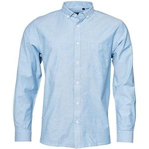 North 56-5 overhemd met knoopsluiting, blauw, XL, heren, blauw, maat XL, Blauw
