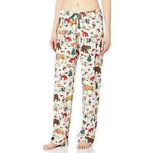 Hatley Animal jersey-pyjama, pijama-kousen, dames, Winter van hout