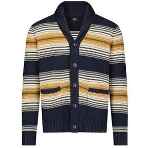 Lee Cardigan frontier pour homme, bleu marine, XXL