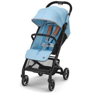 Cybex Gold BEEZY kinderwagen, met harnas met één trekkracht, vanaf de geboorte tot ca. 4 jaar (max. 22 kg), compact en ergonomisch, strandblauw (blauw)