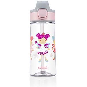 SIGG Miracle Fairy Friend kinderdrinkfles (0,45 l), met één hand bedienbare waterfles met lekvrije sluiting, herbruikbare drinkfles van duurzaam Tritan