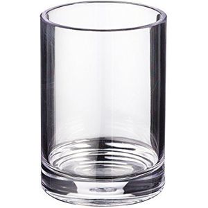 Ridder Helder glas van acryl, 7,5 x 7,5 x 10 cm