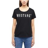MUSTANG Stijl Alma T-shirt voor dames, Zwart 4142