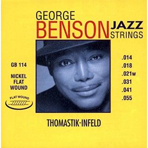 Thomastik Enkele snaar E .053fw GB53 elektrische gitaar voor George Benson Jazz set GB112